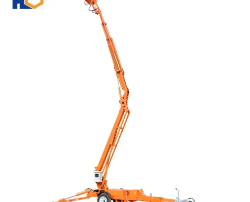 Mobile articulated boom lift388