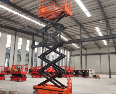 scissor lift platform135