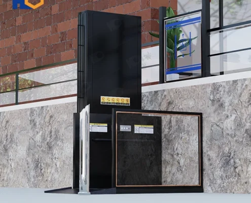 Hydraulic Vertical Wheelchair Lift