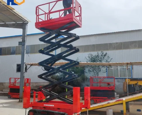 crawler scissor lift 723