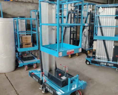 electric vertical mast lift211
