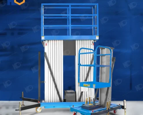 mast lift platform