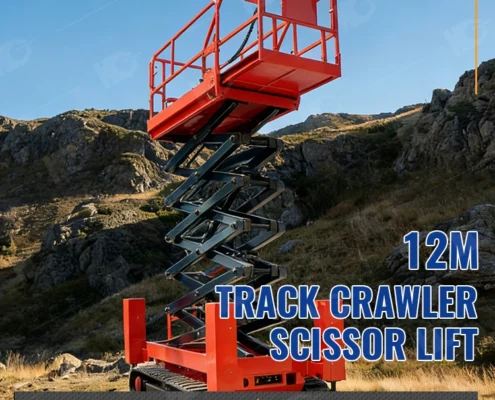 12m Rough Terrain Crawler Scissor Lift