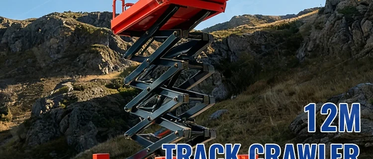 12m Rough Terrain Crawler Scissor Lift