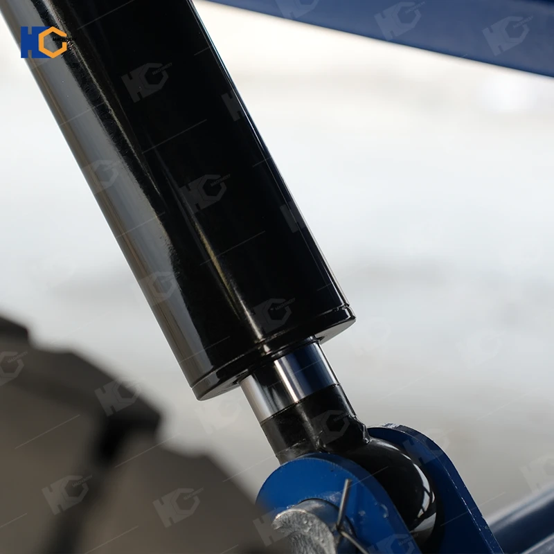 15T mobile yard ramp hydraulic cylinder