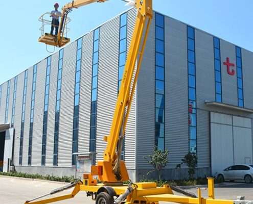 Towable Boom Lift Cherry Picker